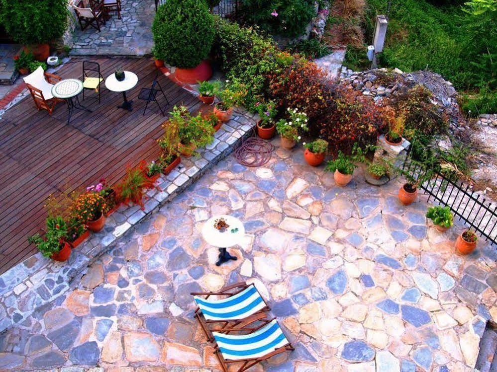 Archontiko Parisis Hotel Láfkosz Kültér fotó