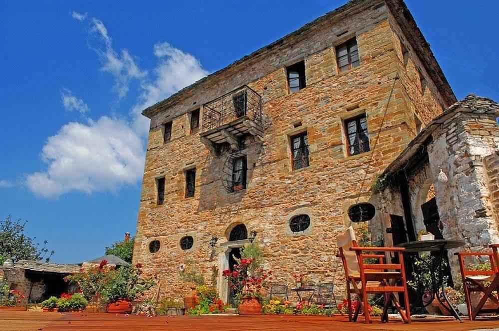 Archontiko Parisis Hotel Láfkosz Kültér fotó